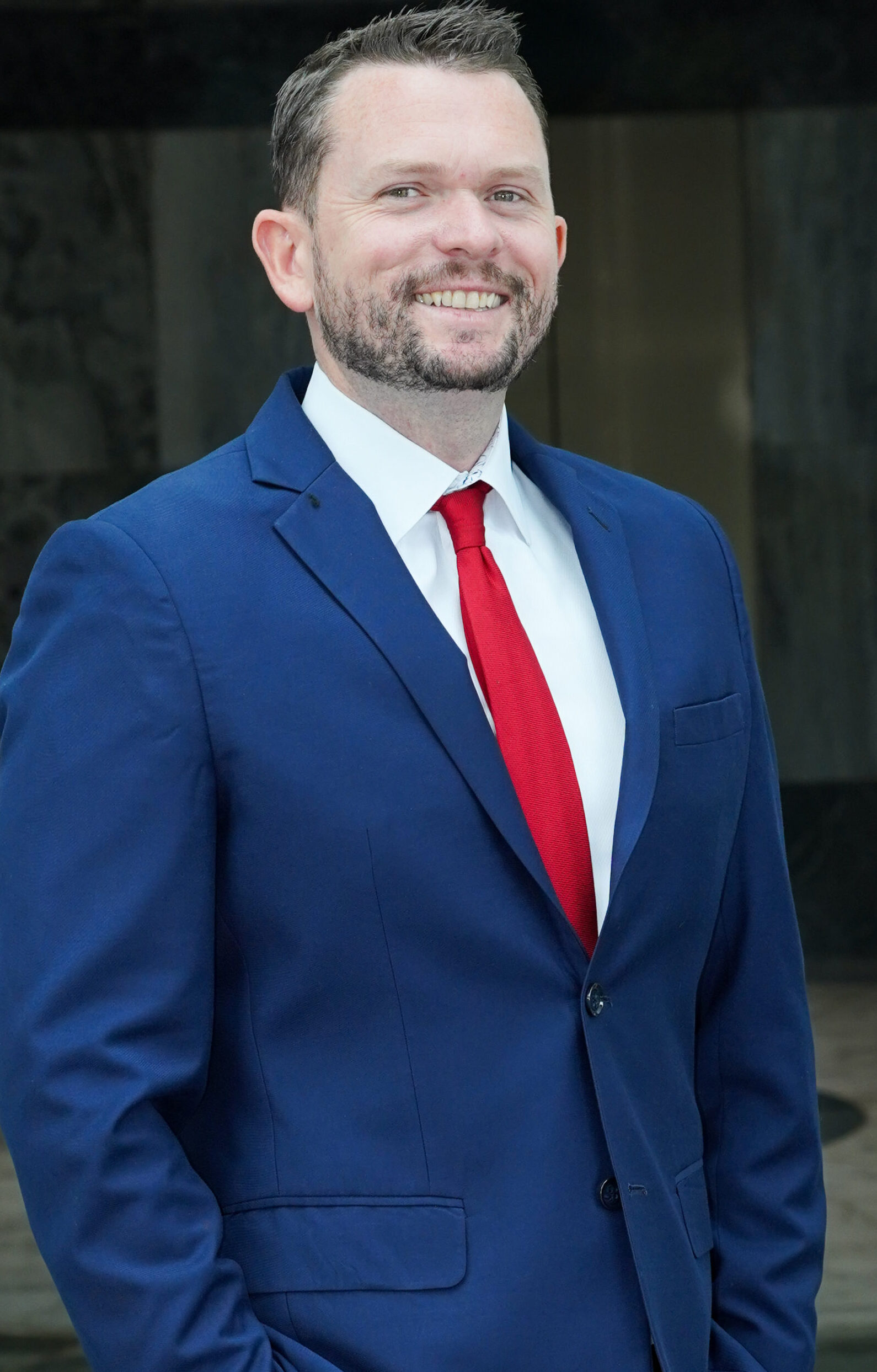 Professional headshot of Dan Taylor, Intake Specialist at Maimone Legal